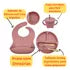 Conjunto de Silicone Conjunto de Treinamento de Refeição Infantil-para Bebês. 6 PCS