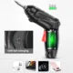 Kit Maleta Ferramentas com acessórios- Mini Furadeira Elétrica, Parafusadeira, Chave de Fenda sem fio. Bateria 3.6v