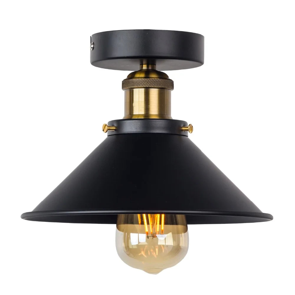 Pendente Retro Industrial com LED Decorativo