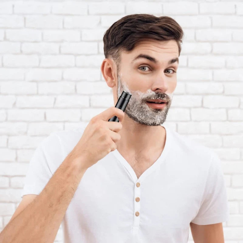 Barbeador Portátil Elétrico - UltraShave™