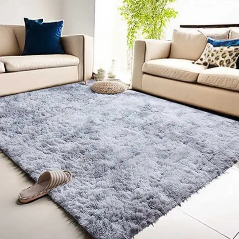 Tapetes Refinados-Tapete de pelúcia para sala de estar, quarto infantil- antiderrapante