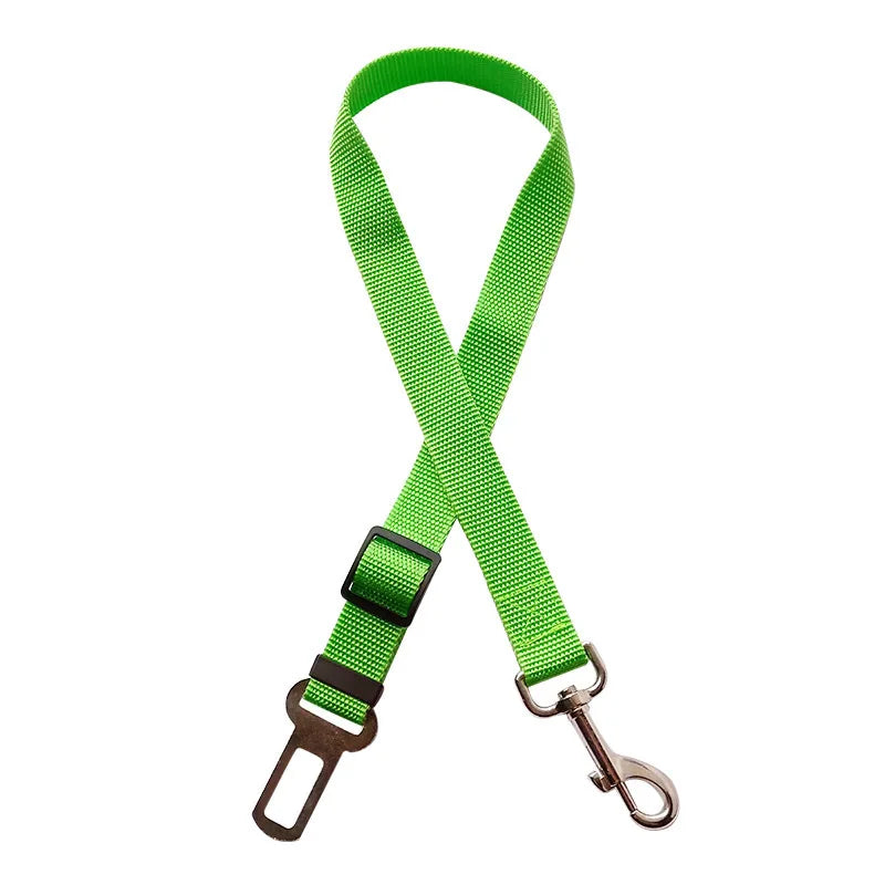 Cinto de segurança pet universal compatível com todos os modelos de veículos para cães e gatos viagem