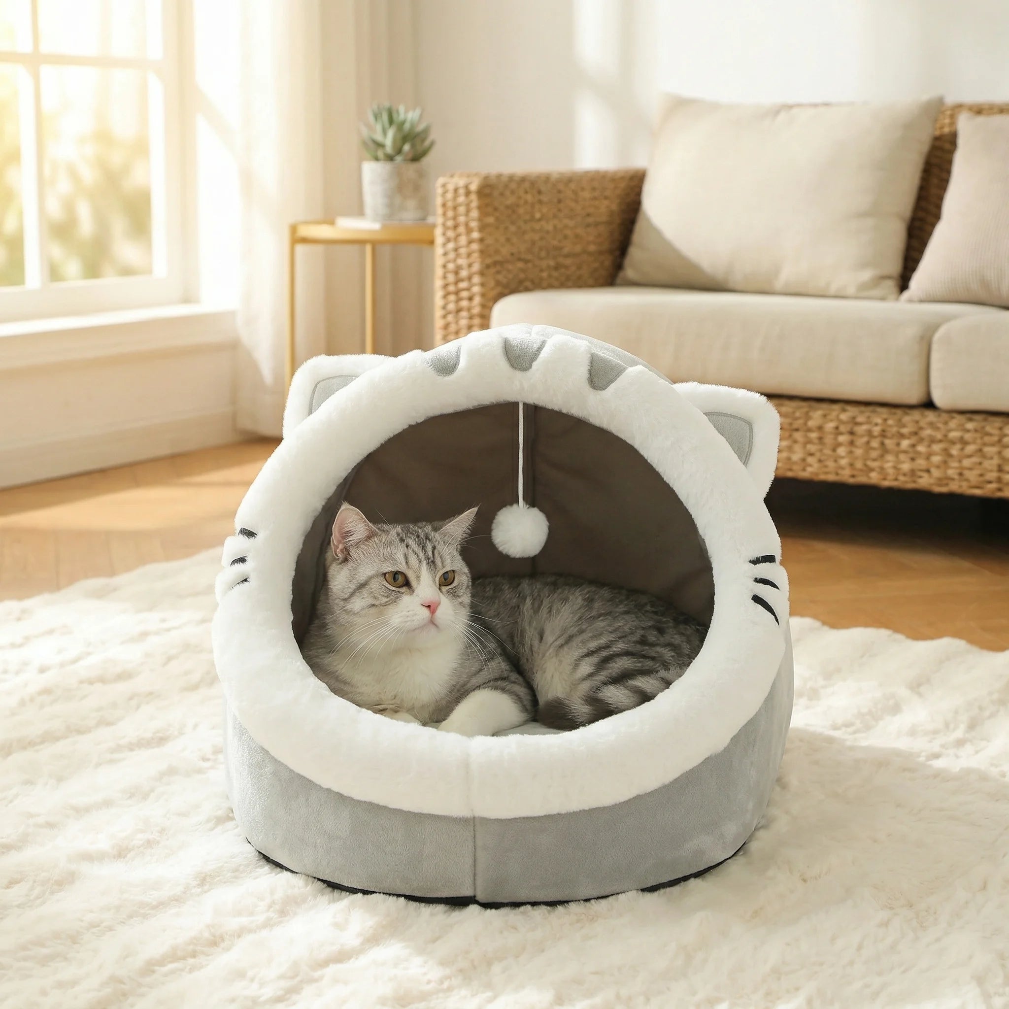 Cama Quente para Gatos e Cães Pequenos