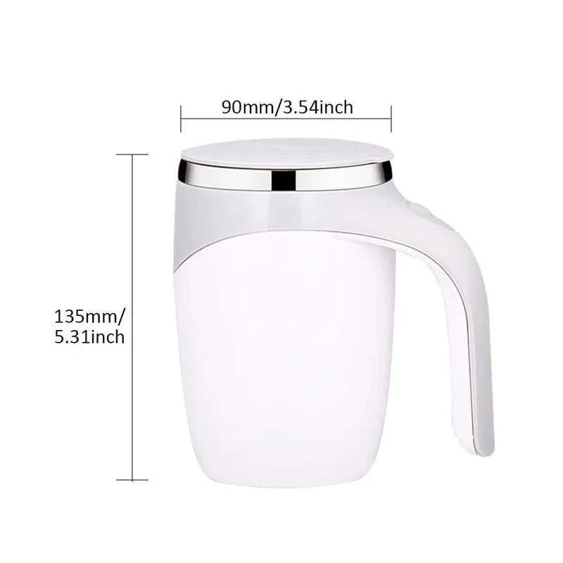 Caneca de Café Mixer Automática- Misturador Automático -Elétrica - Aço Inóxidável