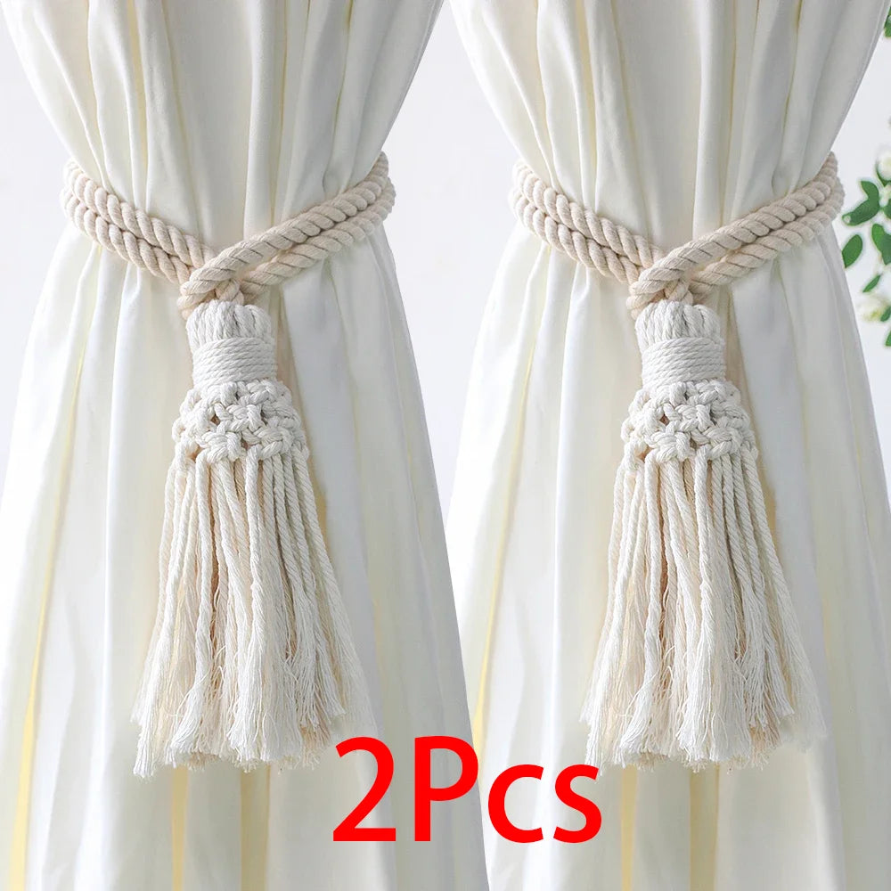 Acessórios para Cortinas, Corda decorativa de Macramê