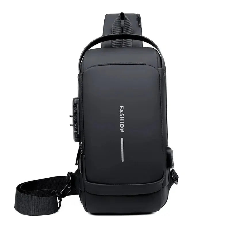 Bolsa Slim Bag™ - Mochila Anti-Furto com Senha USB