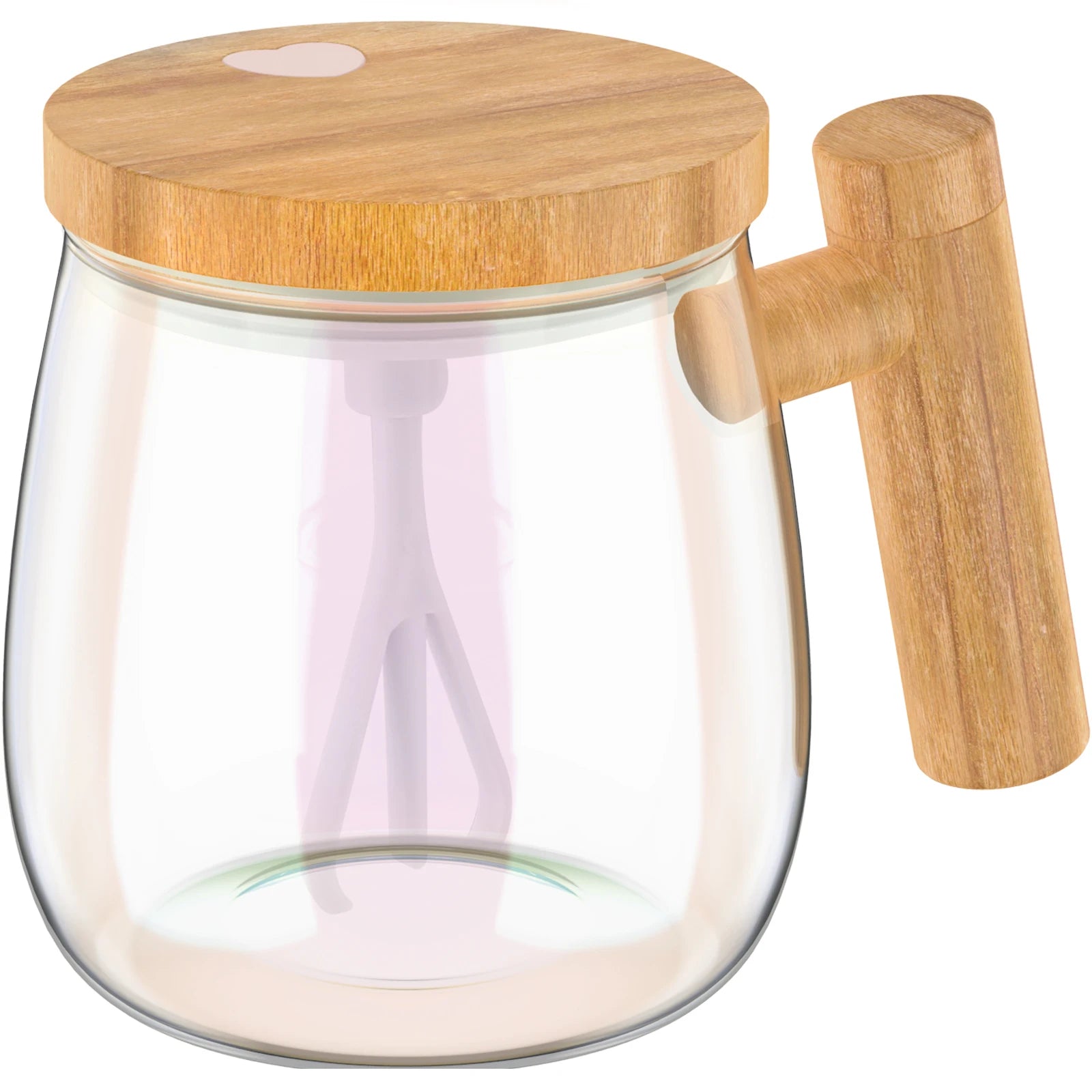 Caneca Mixer Elétrica de Vidro - 400ml Automático