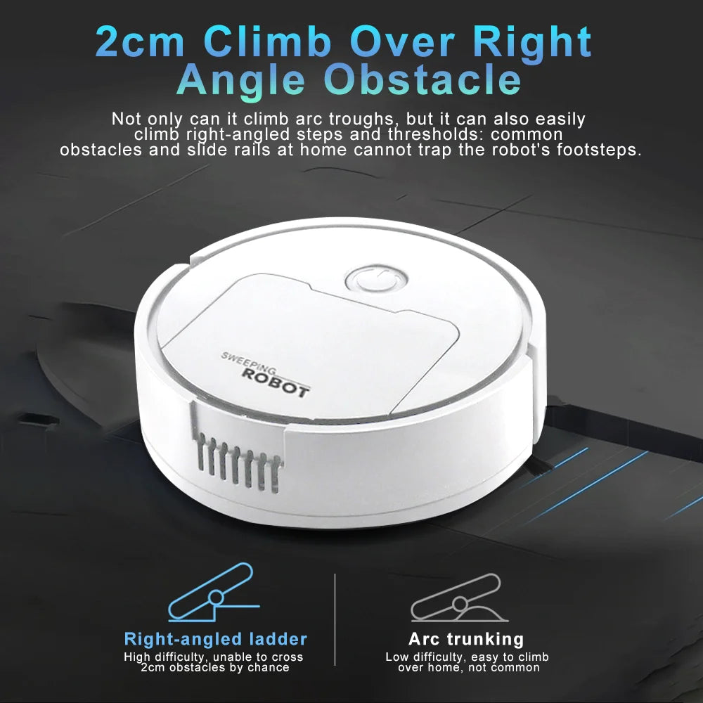 Robô de Limpeza Cleaner - Automático, sucção e esfregão de varredura, doméstico.