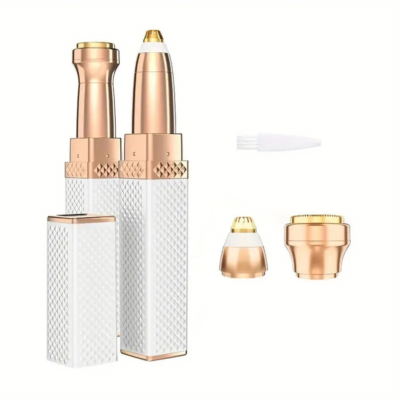 Depilador Facial de Alta Precisão- Painless- 2 em Um. Com Luz de Led