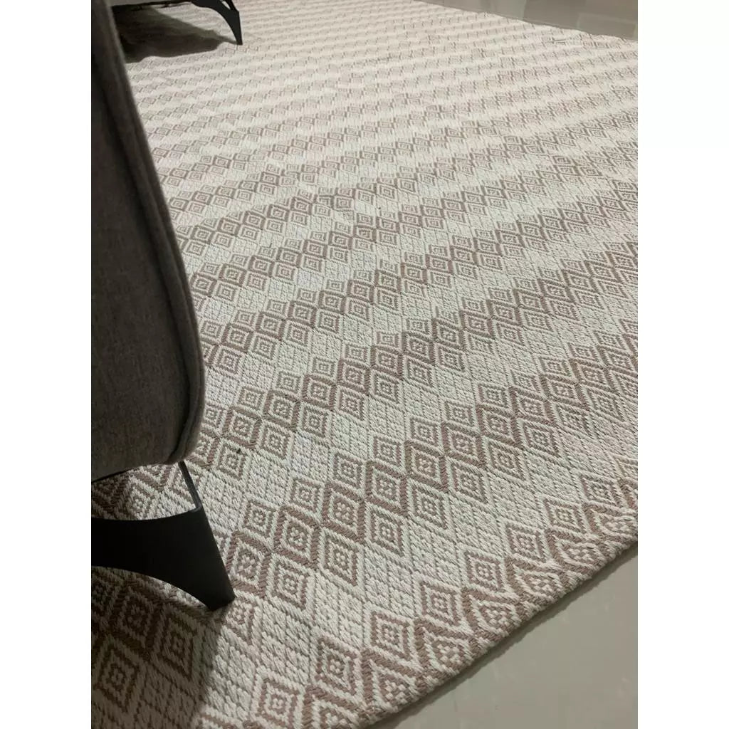 Tapete 100% algodão Sala ou quarto, textura firme.