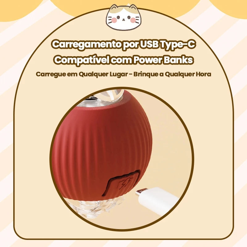 Bola Inteligente e Interativa para Gatos
