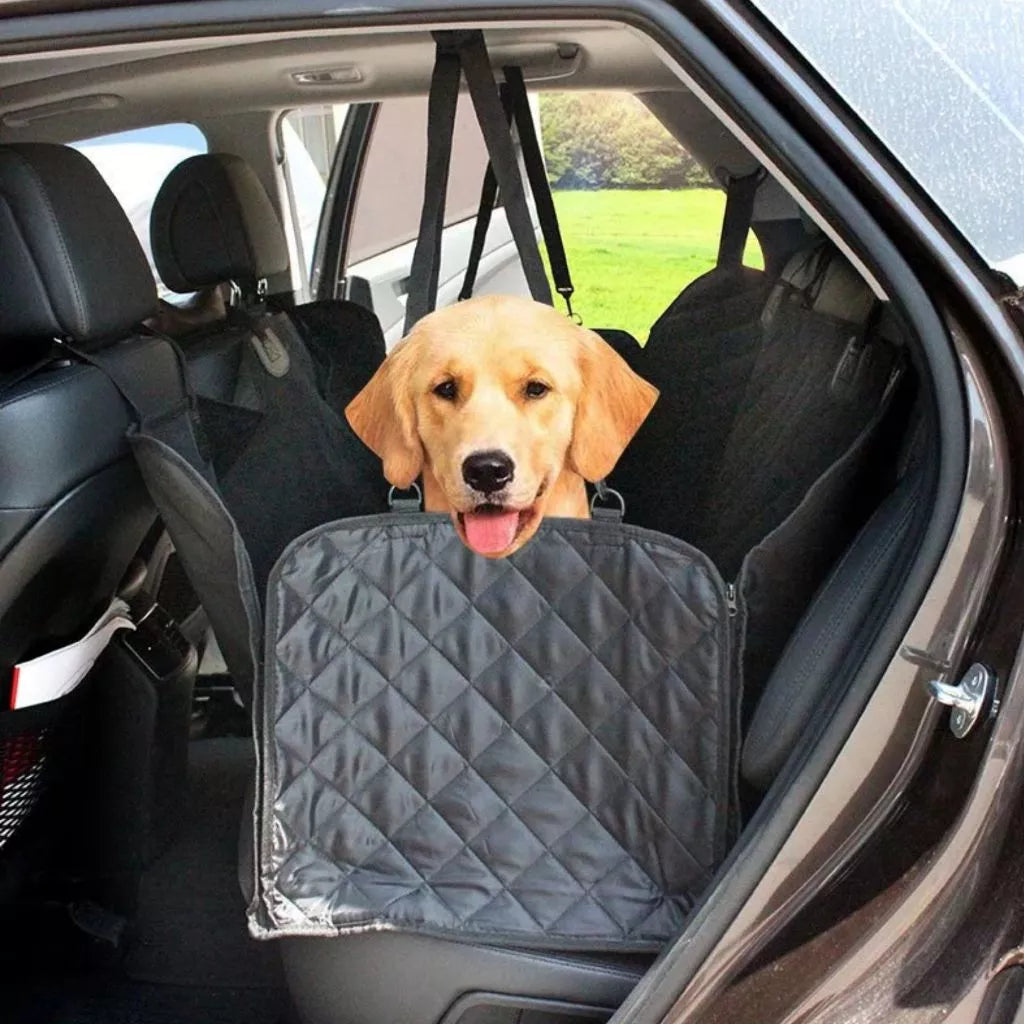 Capa protetora impermeável para banco de carro para cães, tapete de transporte para animais de estimação, rede para cães de pequeno, médio e grande porte, almofada de segurança para o banco traseiro do carro.