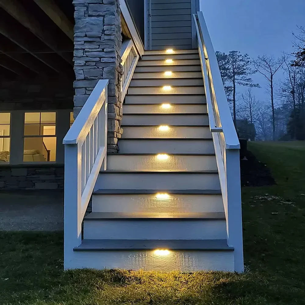 KIT Iluminação 8 Luminárias Solares para Áreas Externas - SolarBright™