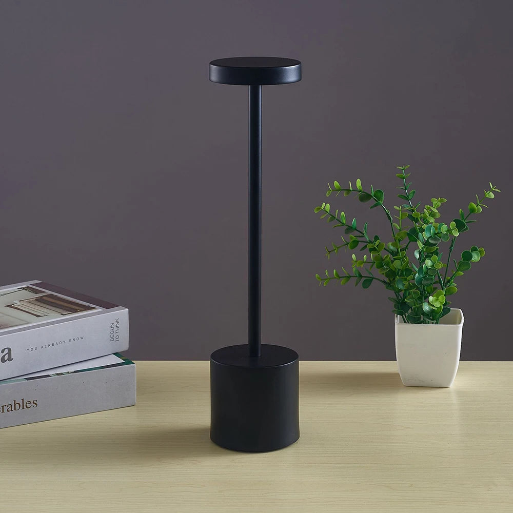 Luminária Candeeiro de Mesa - Sem Fio- Sensor de Toque