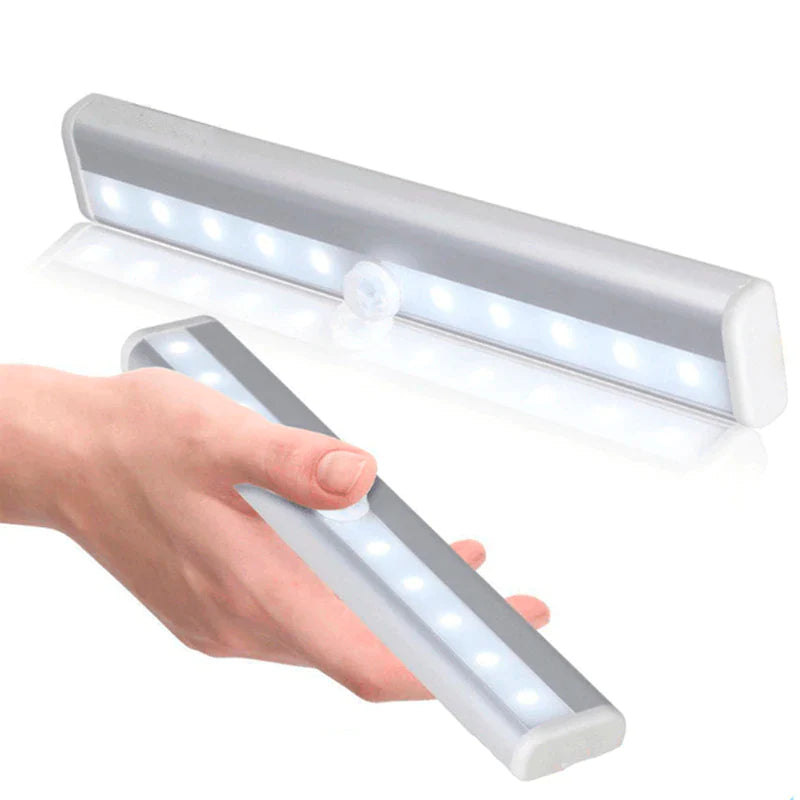 Luminária Luz Led Sensor Presença Armário Recarregável