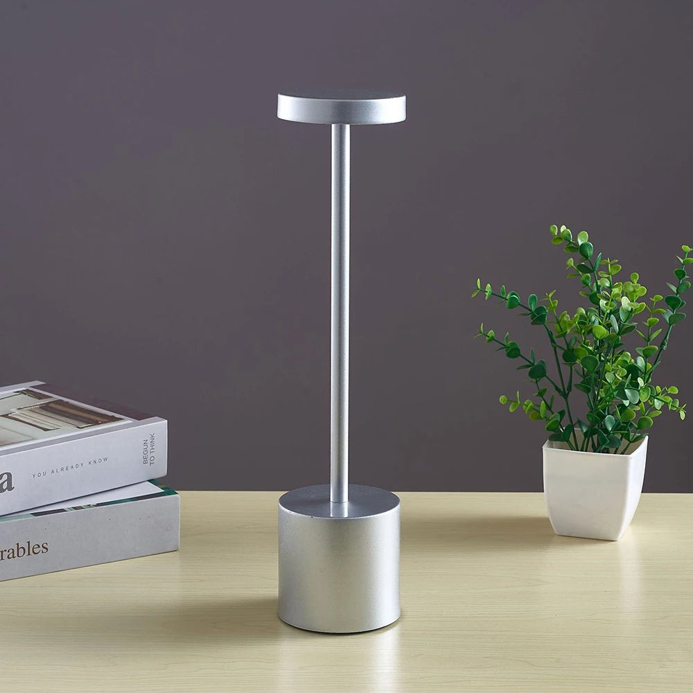 Luminária Candeeiro de Mesa - Sem Fio- Sensor de Toque