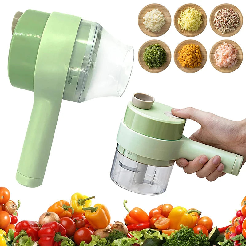| 2934 Vendidos Triturador de Legumes Elétrico Multifuncional 4 em 1