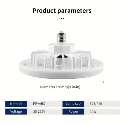 Luminária LED com Ventilador | FanMaster®