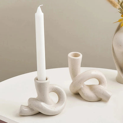 Castiçais Decorativos Minimalista- Suporte Para Velas