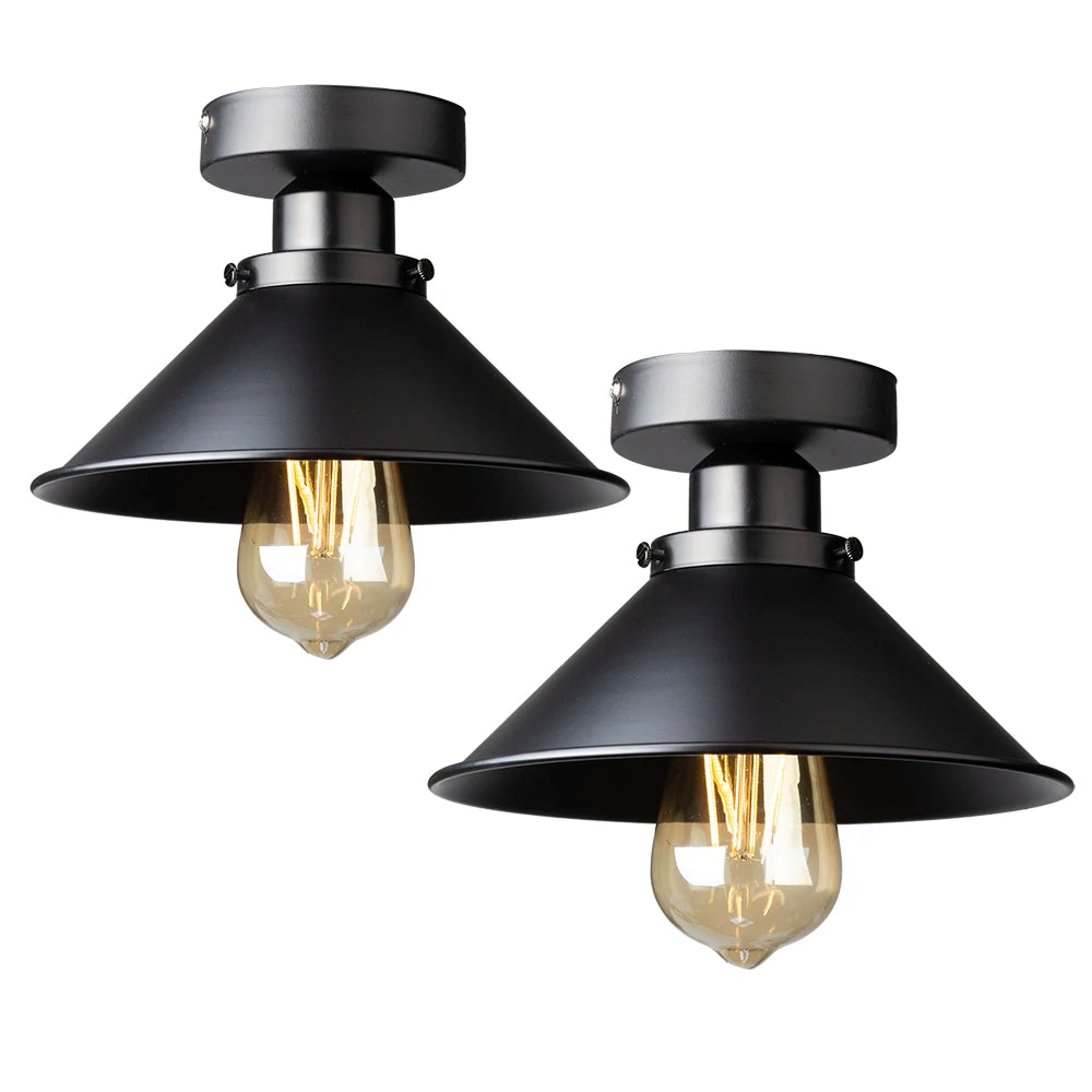 Pendente Retro Industrial com LED Decorativo
