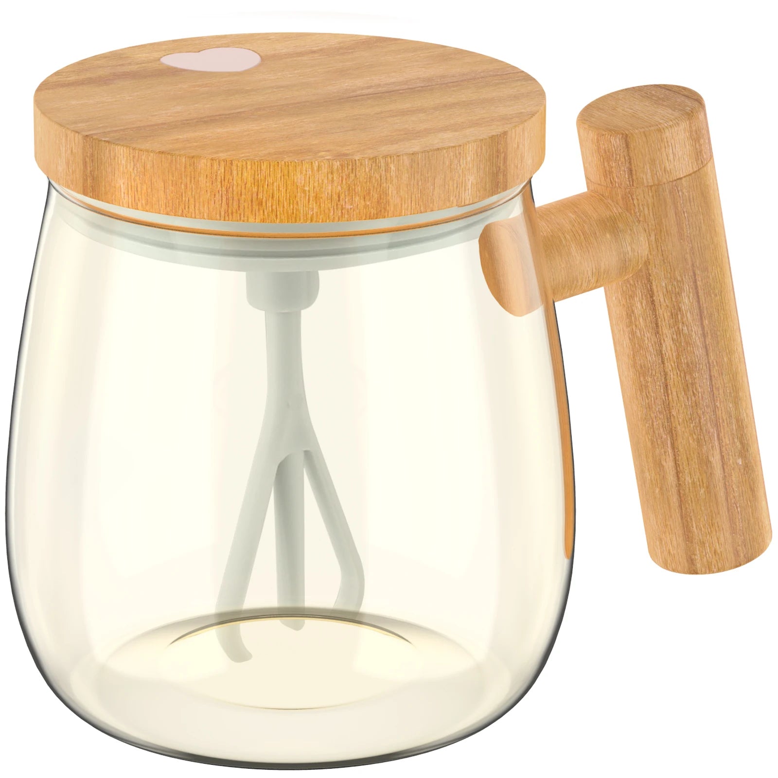 Caneca Mixer Elétrica de Vidro - 400ml Automático