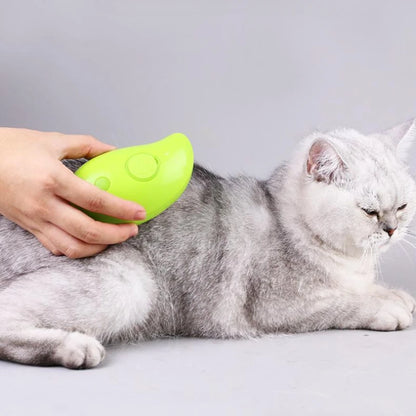 Cat Steamy - Escova de vapor para gatos, elétrico, spray de água