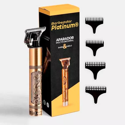 Barbeador Platinum Profissional + Frete Grátis + Envio Imediato + Brinde