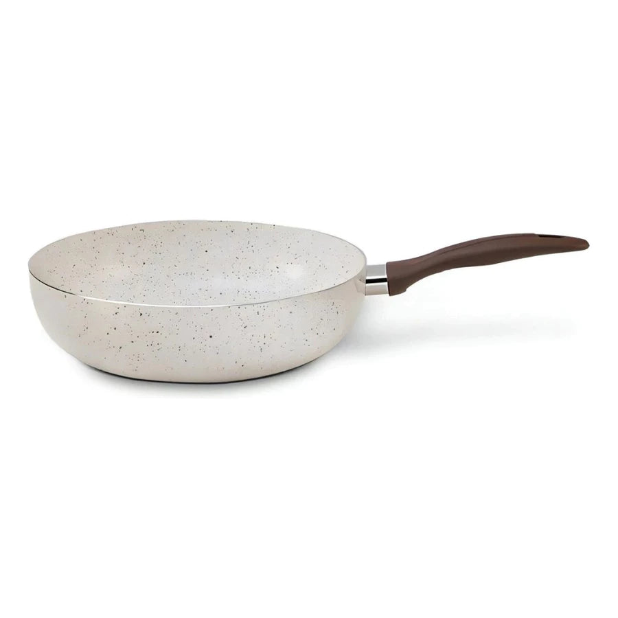 Frigideira Wok Cerâmica Antiaderente -2,65 Litros- Ø24cm e Ø28cm