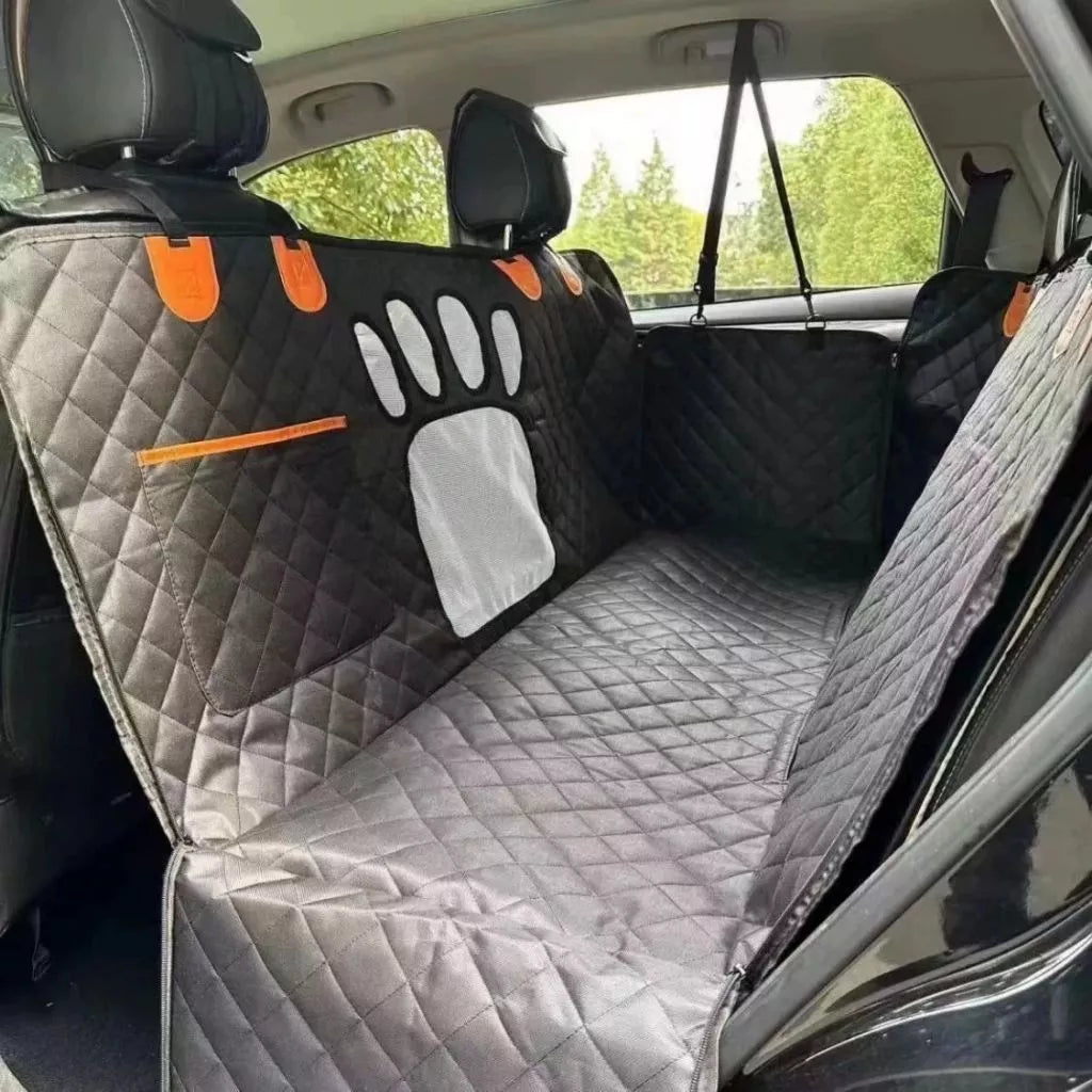 Capa protetora impermeável para banco de carro para cães, tapete de transporte para animais de estimação, rede para cães de pequeno, médio e grande porte, almofada de segurança para o banco traseiro do carro.