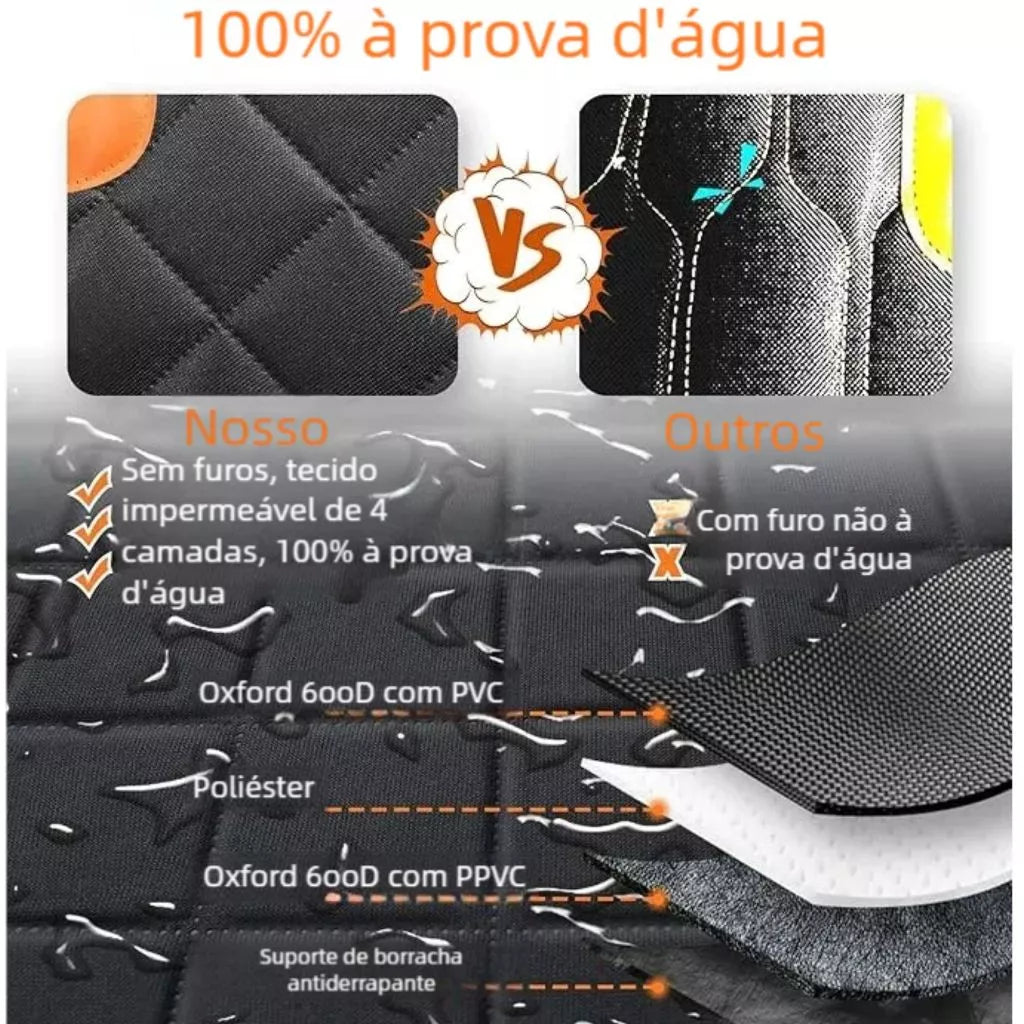 Capa protetora impermeável para banco de carro para cães, tapete de transporte para animais de estimação, rede para cães de pequeno, médio e grande porte, almofada de segurança para o banco traseiro do carro.