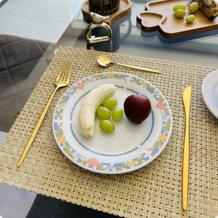 Faqueiro de Luxo Veneza [Compre 24 e Leve 48 Peças]